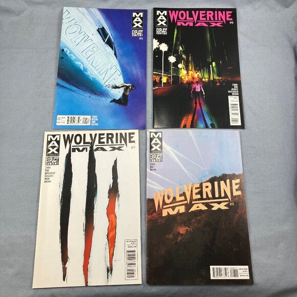 Wolverine MAX Marvel Comics 2013 Lot of 8 Assorted Issues #4+ - Picture 2 of 3